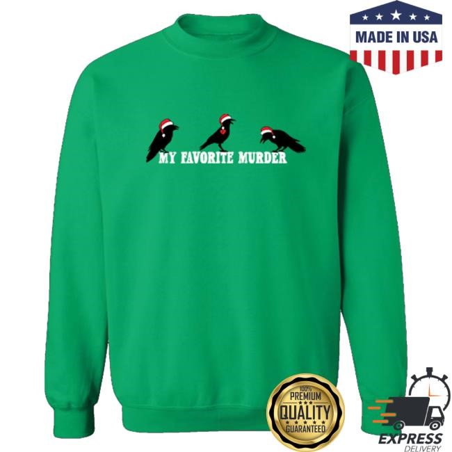 Exactly Right Store Merch Mfm Crows With Santa Hats Tee Shirt