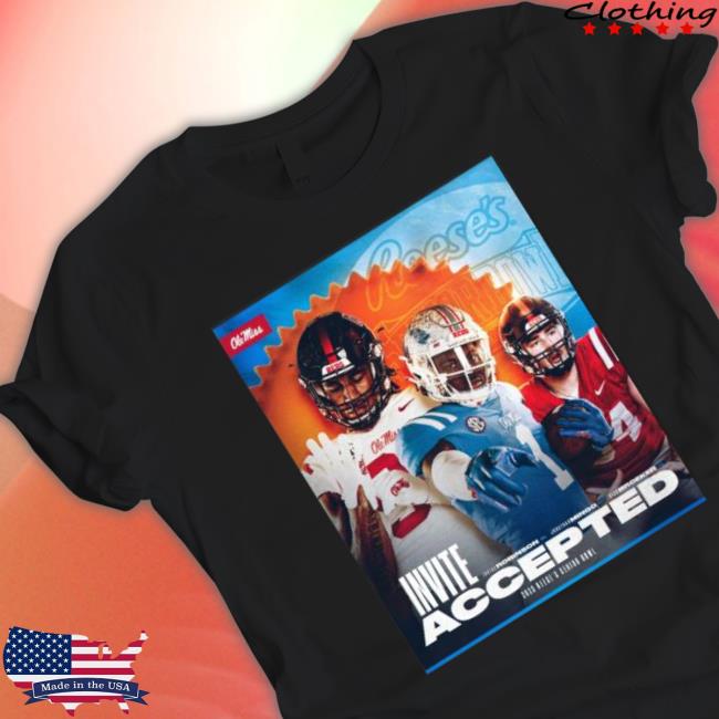 Invite Accepted 2023 Reese’S Senior Bowl Ole Miss Shirts
