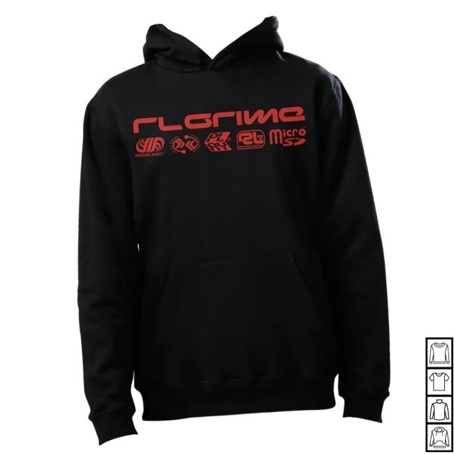 Rl Grime Merch Rl Grid Hoodie - Black Tee