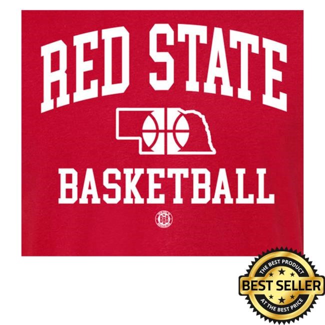 Red State Basketball Tank Top