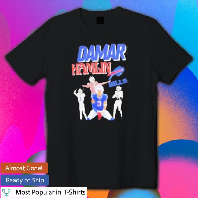2023 Buffalo Bills Damar Hamlin Long Sleeve Shirt