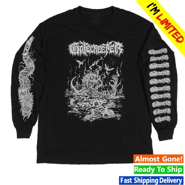 Massacre Merch Store Shop Gatecreeper Deserted Long Sleeve T Shirt