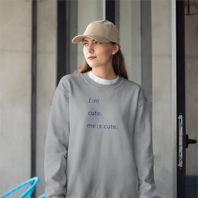 Funny Im Cute Mes Cute T Shirt Im Cute Mes Cute T-Shirt Poorly Translated Shirts