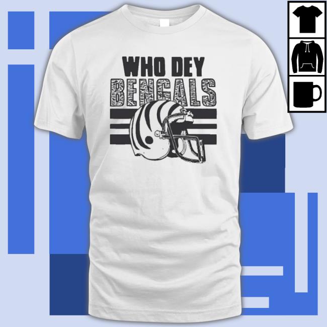 Cincinnati Bengals White Bengal Homage Shirt
