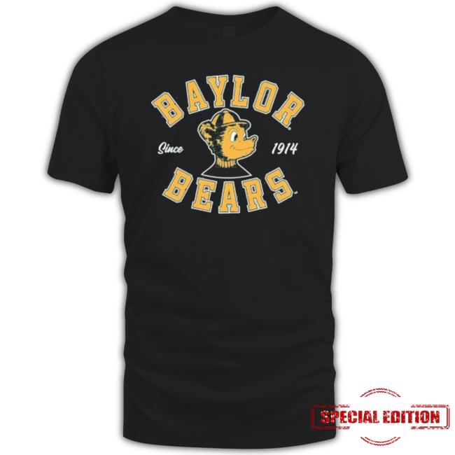 Apparel Baylor Throwback Bear shirt