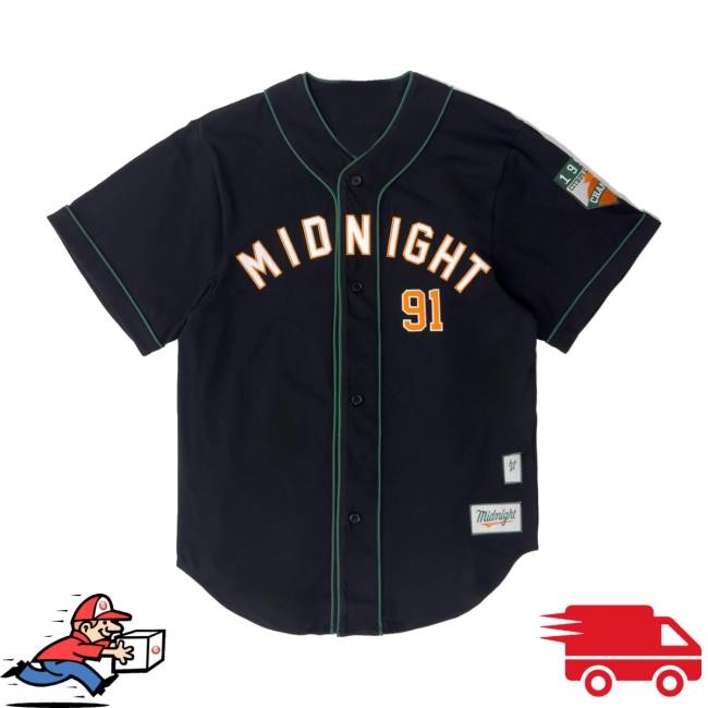 Midnight Organic Merch Store Citrus League Baseball Jersey Tee Shirt