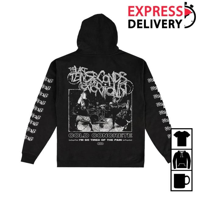 Thelast10secondsofextortionist Merch Store Shop Cold Concrete Live Sweater
