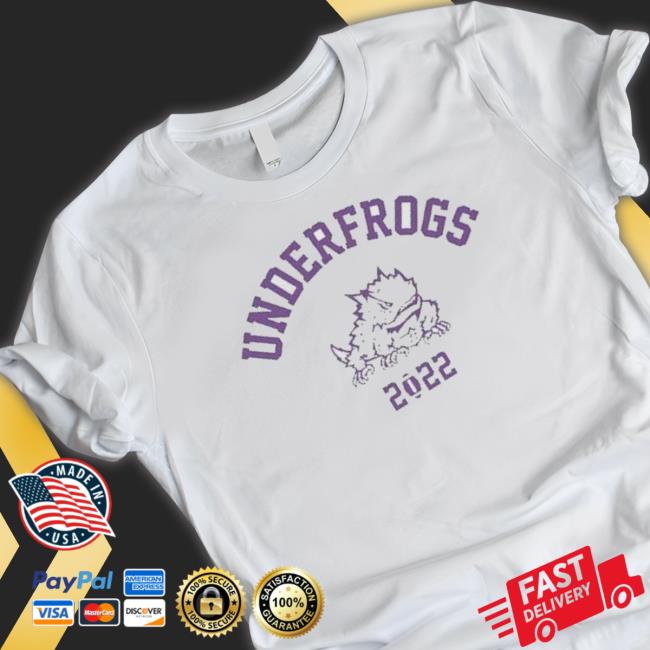 Official Tcu Underfrogs Football 2022 Hoodie