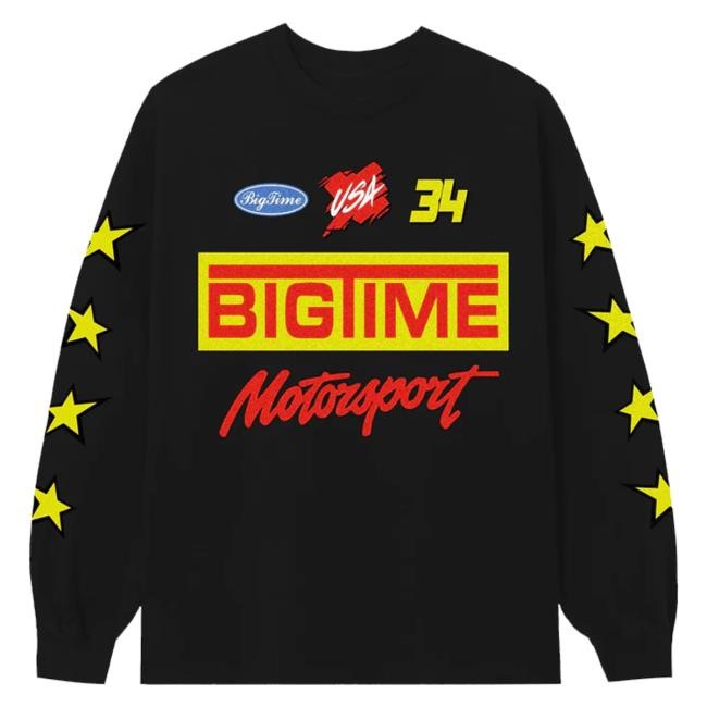 Trending Big Time Merch Bigtime Motorsport Basketball Jersey