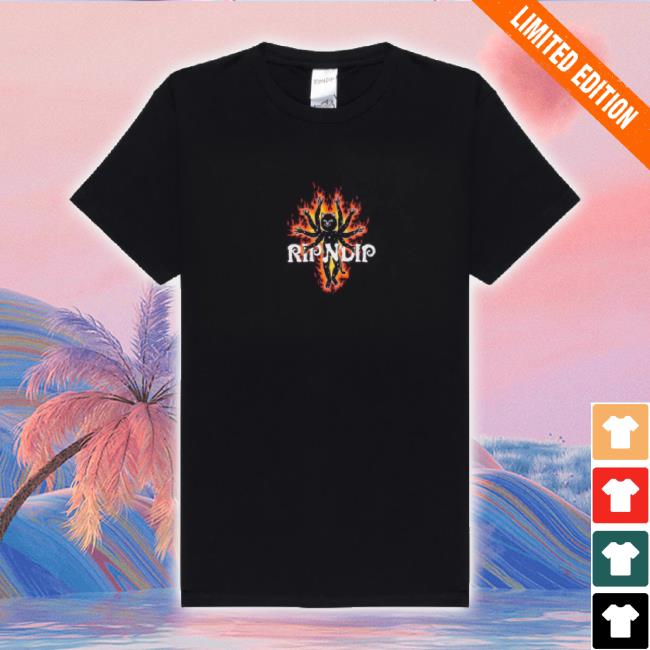 Official Ripndip Clothing Merch Store Illusion Jerm Tee (Black) Ripndipclothing Shop