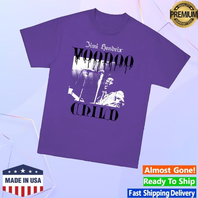 Authentic Hendrix Merch Store Shop Jimi Hendrix Voodoo Child Hoodie Sweatshirt