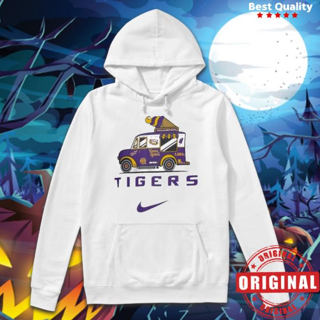 Men’S White Lsu Tigers Campus Ice Cream shirt Men’S White Lsu Tigers Campus Ice Cream shirt