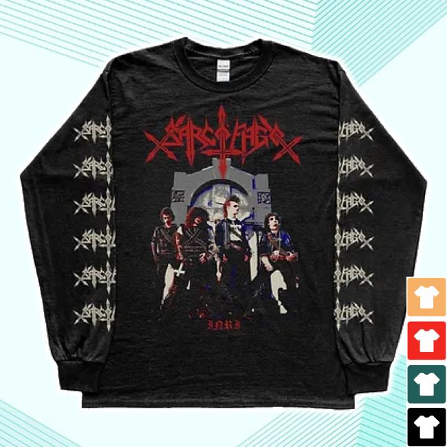 Trending Iron Collapse Merch Store Sarcofago -Classic Shirt Ironcollapse Shop