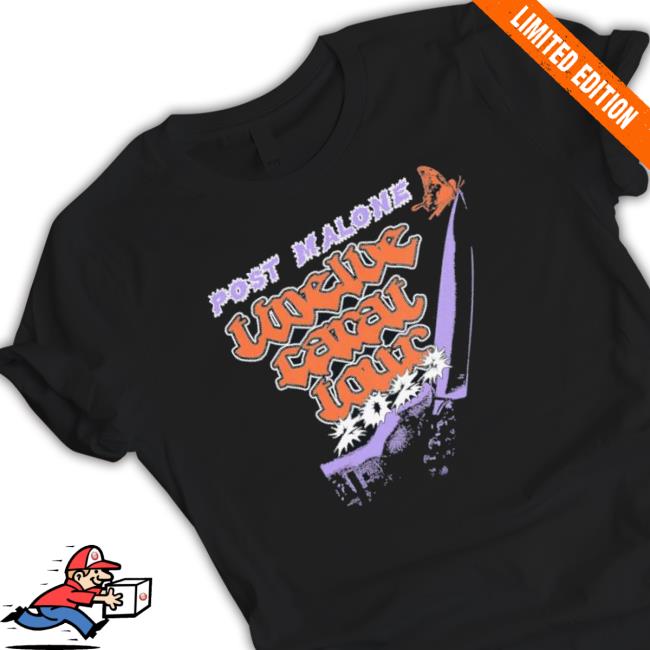 Post Malone Au Nz Tour shirt