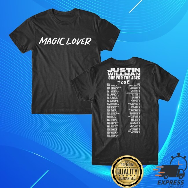 One For The Ages Tour Magic Lover Crewneck Sweatshirt Justin Willman Store