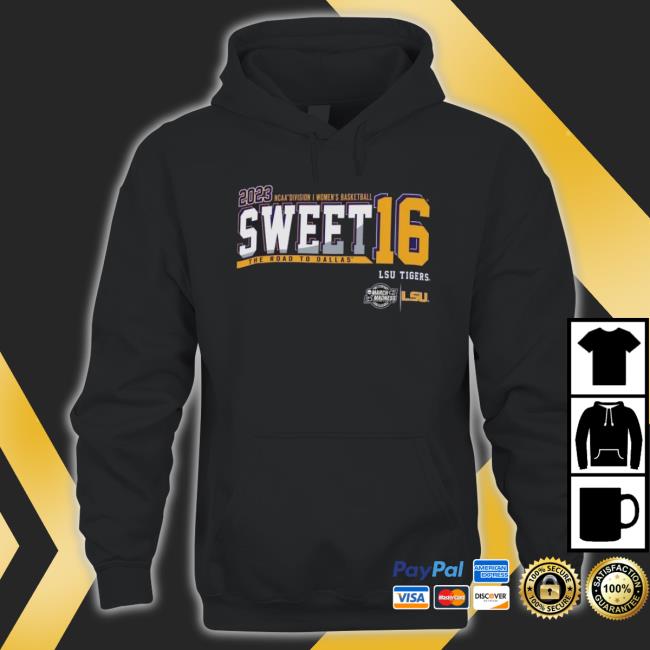 2023 Ncaa Di Women’S Basketball Sweet 16 Lsu Tigers The Road To Dallas Shirt 2023 Ncaa Di Women’S Basketball Sweet 16 Lsu Tigers The Road To Dallas Shirt