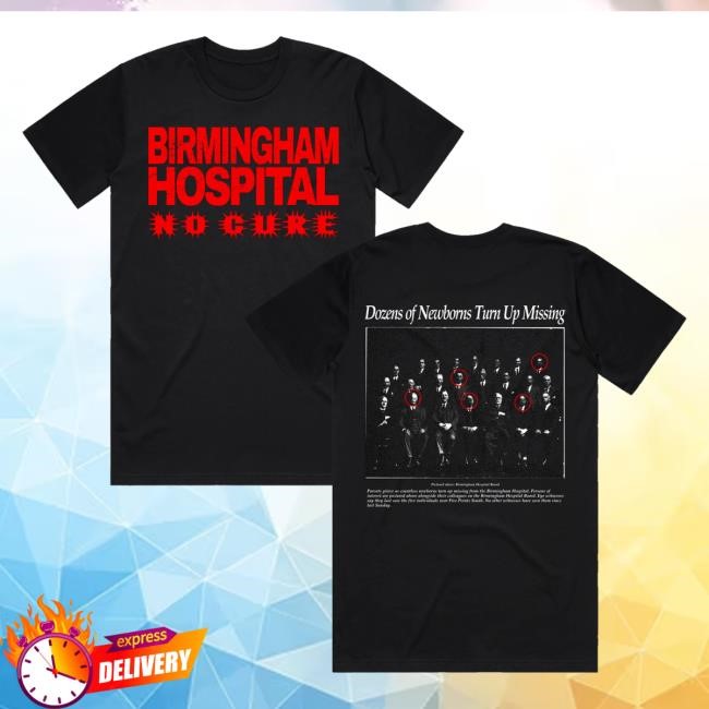 Ihopeidiehere Merch No Cure Birmingham Hospital Hoodie Sweatshirt