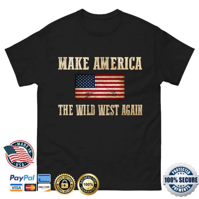 Hangovergang Official Store Make America The Wild West Again Sweatshirt