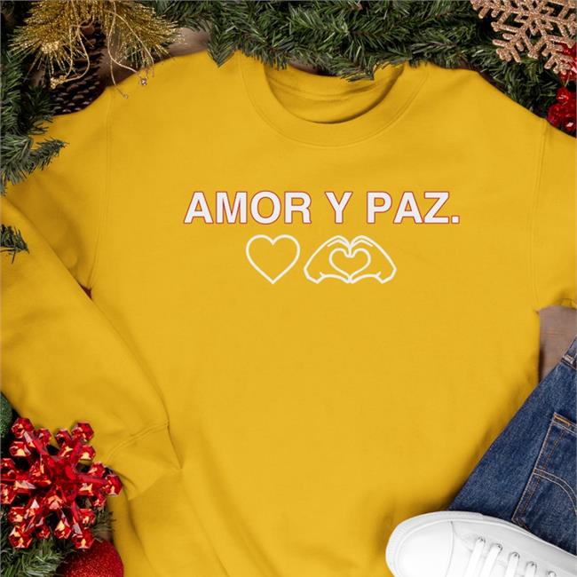 Christopher Morel Amor Y Paz Shirt Blue