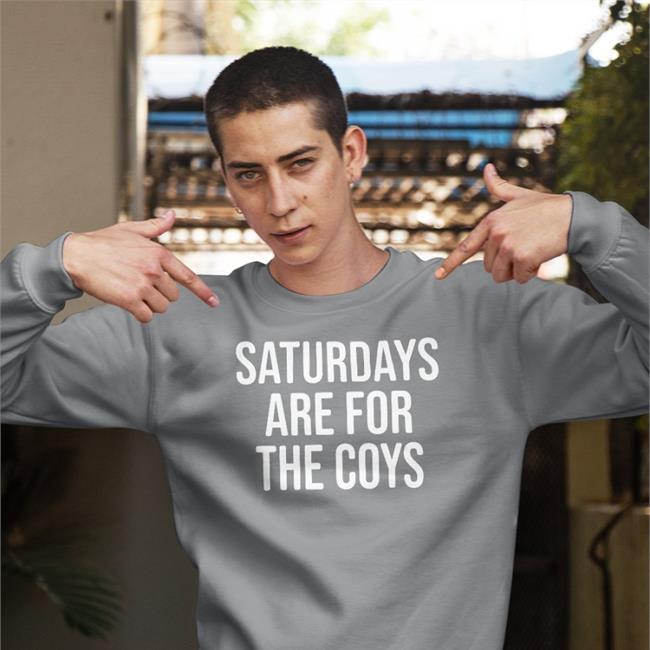 Barstool Sports Store Saturdays Are For The Coys Funny T Shirt Navy