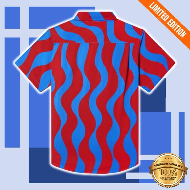Original The Squiggle Tee Shirt In Deep Cherry Blue Pleasing Shop Merch Store