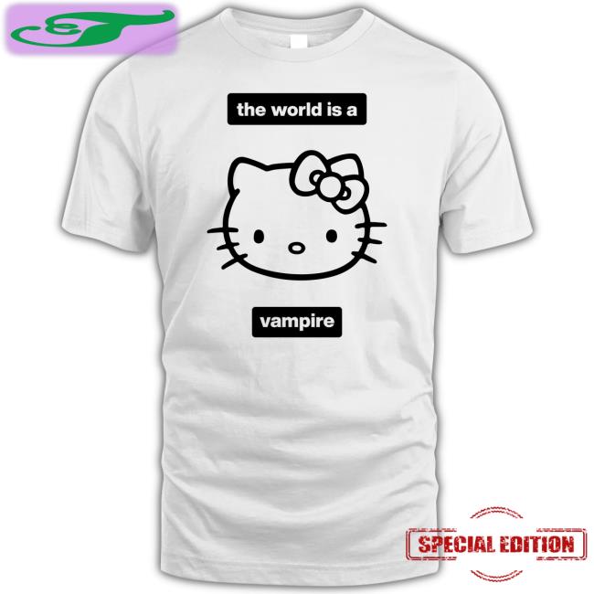 The Smashing Pumpkins The World Is A Vampire Hoodie Hello Kitty