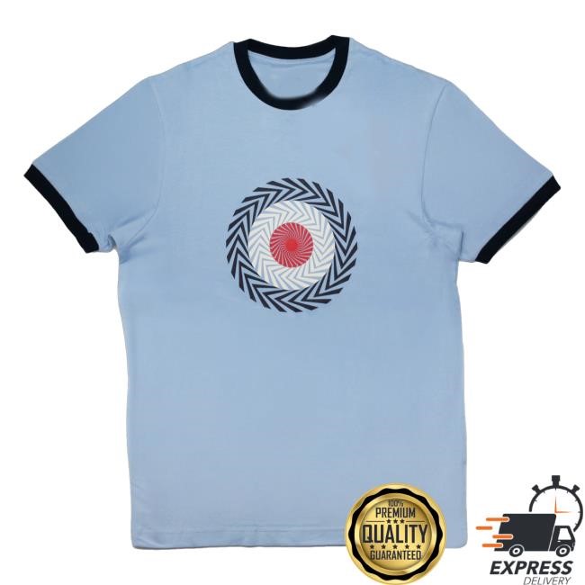 Official The Who X Modfather Clothing Spiral Target Classic Shirt