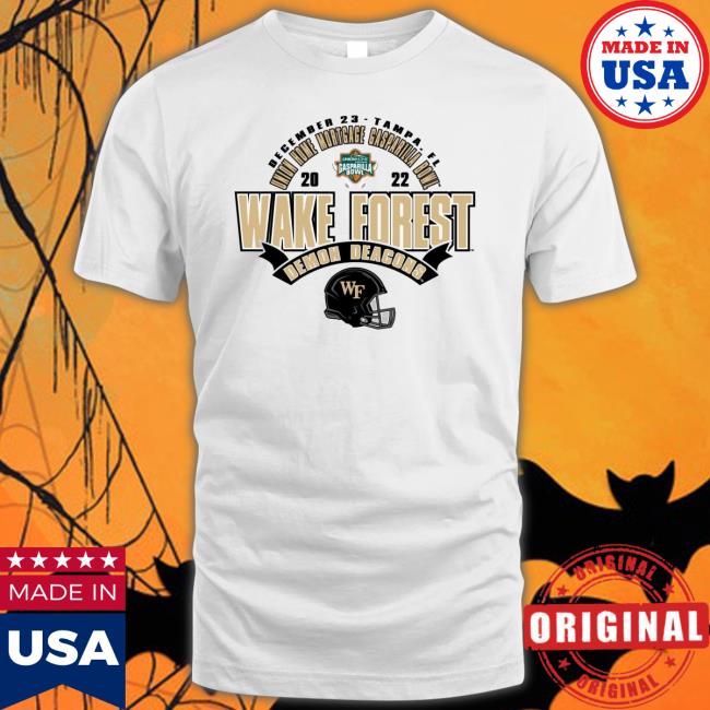 Wake Forest University Football 2022 Gasparilla Bowl Bound Shirt
