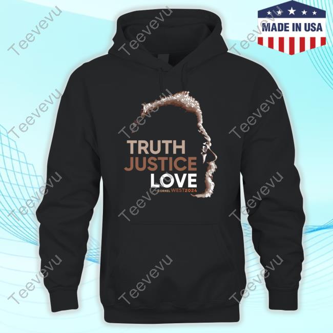 Cornel West 2024 Truth Justice Love Tank Top