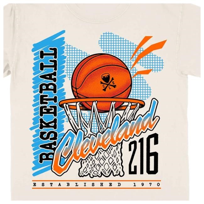 Cleveland Throwback Basketball Sweatshirt