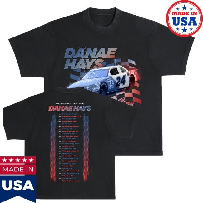 Danaehays Merch Shop Store Official Limited 2024 Nascar Tour Hoodie