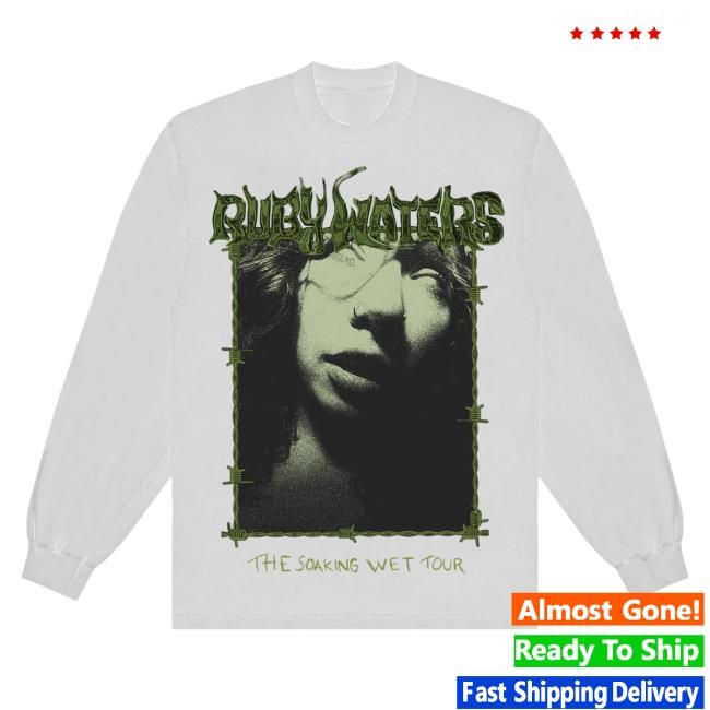 Official Ruby Water Music Merch Store Shop Soaking Wet Tour Hoodie Sweatshirt