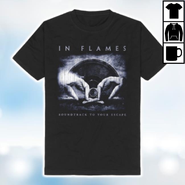 Original Soundtrack To Your Escape Hoodie Sweatshirt Black In Flames Shop