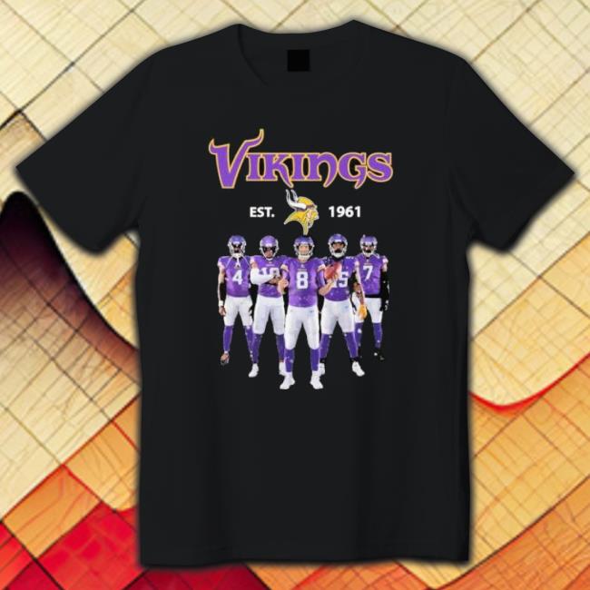 Minnesota Vikings Est 1961 Shirts Minnesota Vikings Est 1961 Sweaters