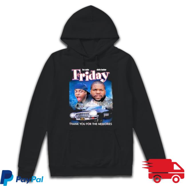 Ice Cube And Chris Tucker Friday Thank You For The Memories shirt