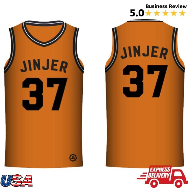 Jinjer B-Ball Jersey 37 - Eugene T-Shirt