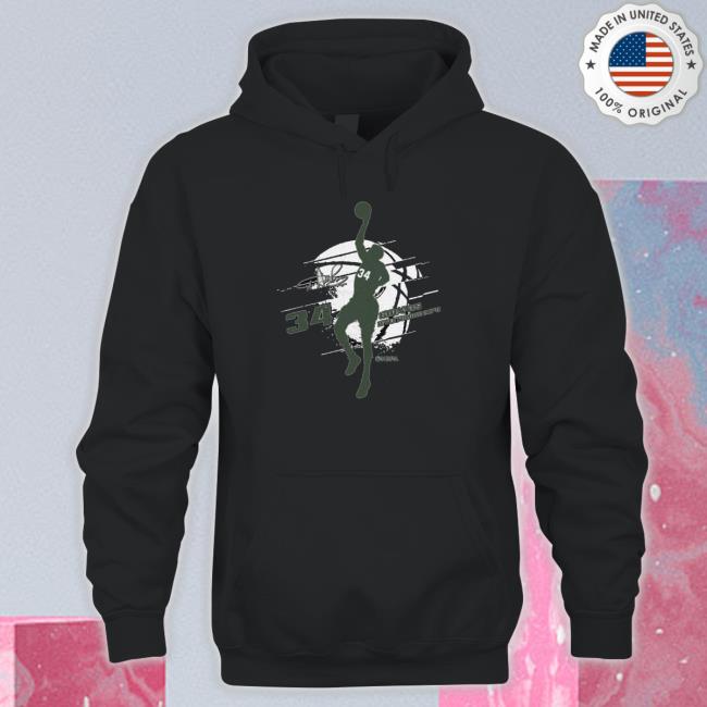 Giannis Antetokounmpo Milwaukee Bucks Silhouette Signature shirt