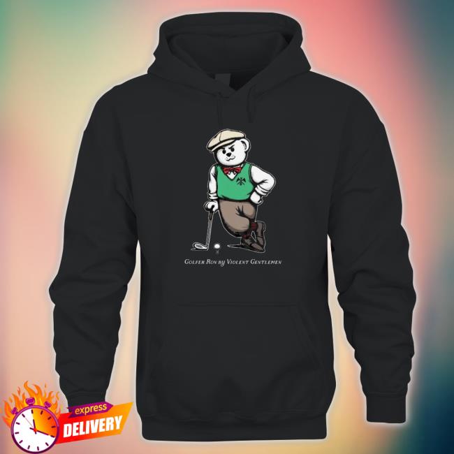 Official Golfer Ron By Violent Gentlemen Hoodie