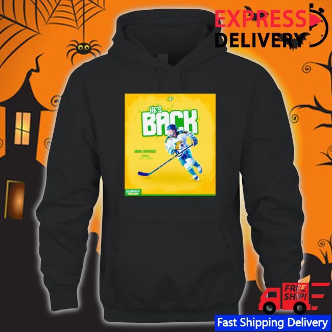 Andre Ghantous Northern Michigan Wildcats Hockey He’S Back Shirt