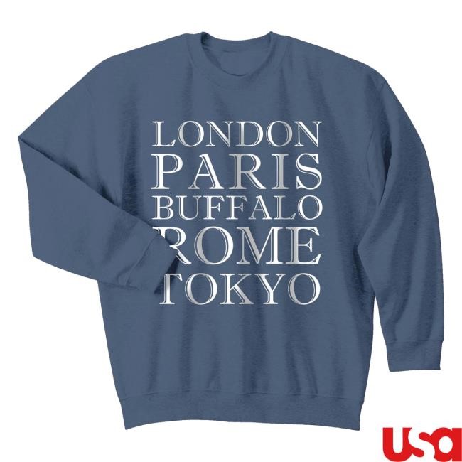 Trending Store716 Great Cities Of The World Crewneck Sweatshirt