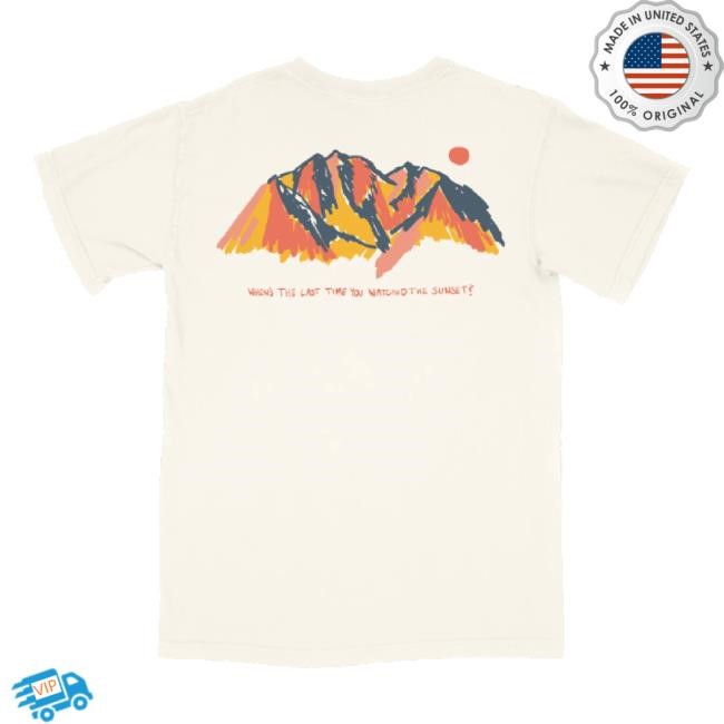 Official Catch A Sunset (Natural) Classic Shirt Nature Backs Shop Merch Store