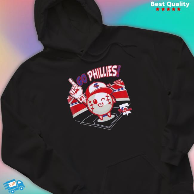 Toddler Philadelphia Phillies Royal Ball Boy Go Philies Tee