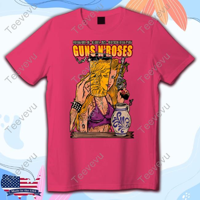 Guns N’ Roses Deutsche Bank Park De Event T Shirt