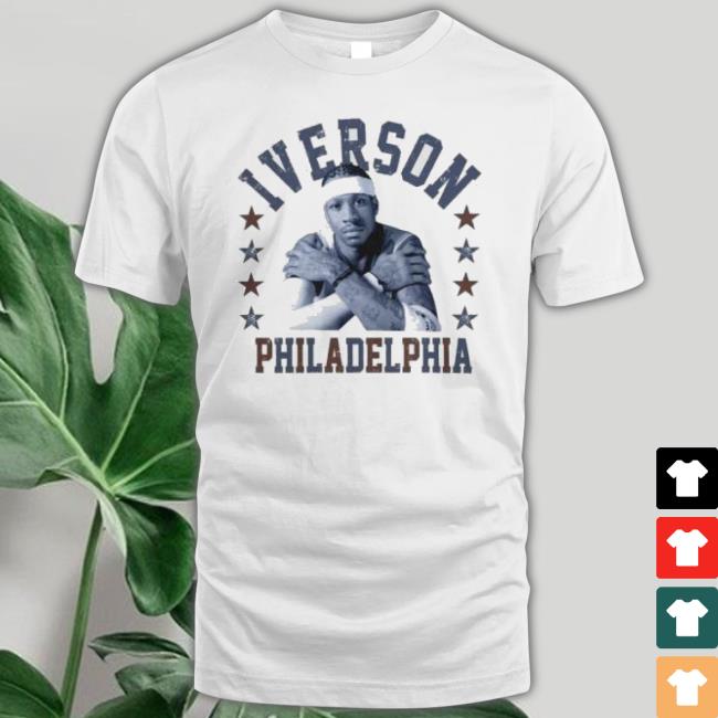 Allen Iverson Philadelphia shirt