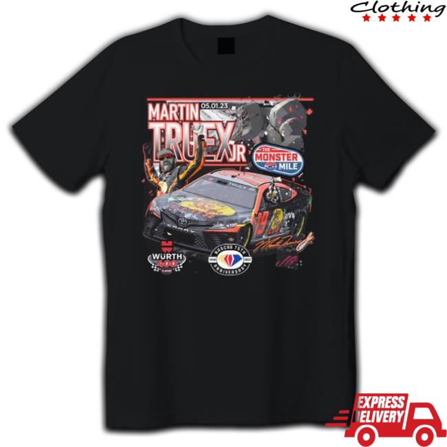 Martin Truex Jr Checkered Flag Sports 2023 Wurth 400 Race Winner Shirt Martin Truex Jr Checkered Flag Sports 2023 Wurth 400 Race Winner shirt