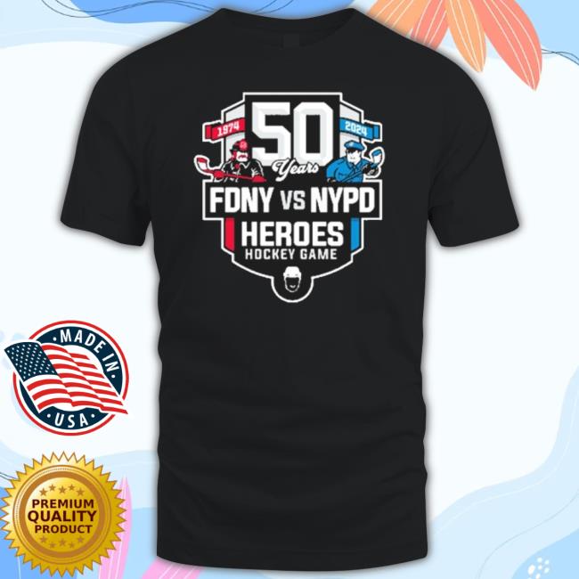 Trending Fdny Vs Nypd 50Th Heroes Hockey Game Sweater