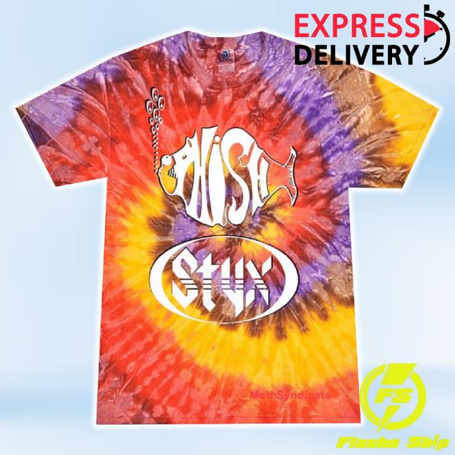 Original Fish Sticks Tie Dye T-Shirt Meth Syndicate Shop