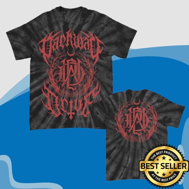 Parkway Drive Merch Metal Crest Tee (Black Spider Dye) Crewneck Sweatshirt