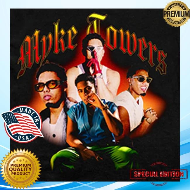 Official Myke Towers Merch Throwback Photo Sweatshirt