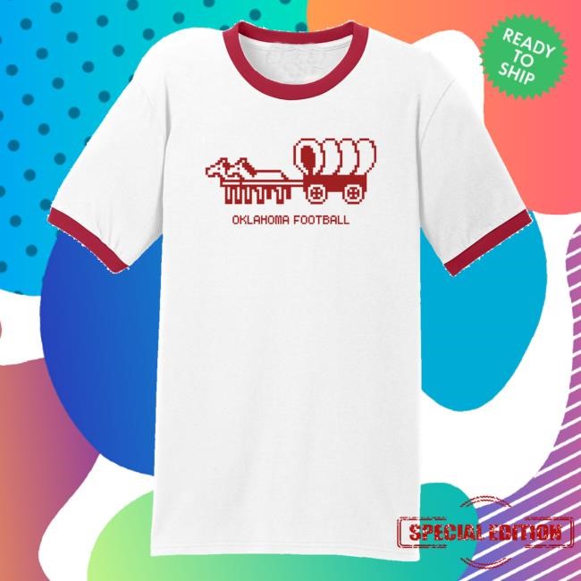 Curbside Apparel Merch Oklahoma Trail 8-Bit Long Sleeve Shirt